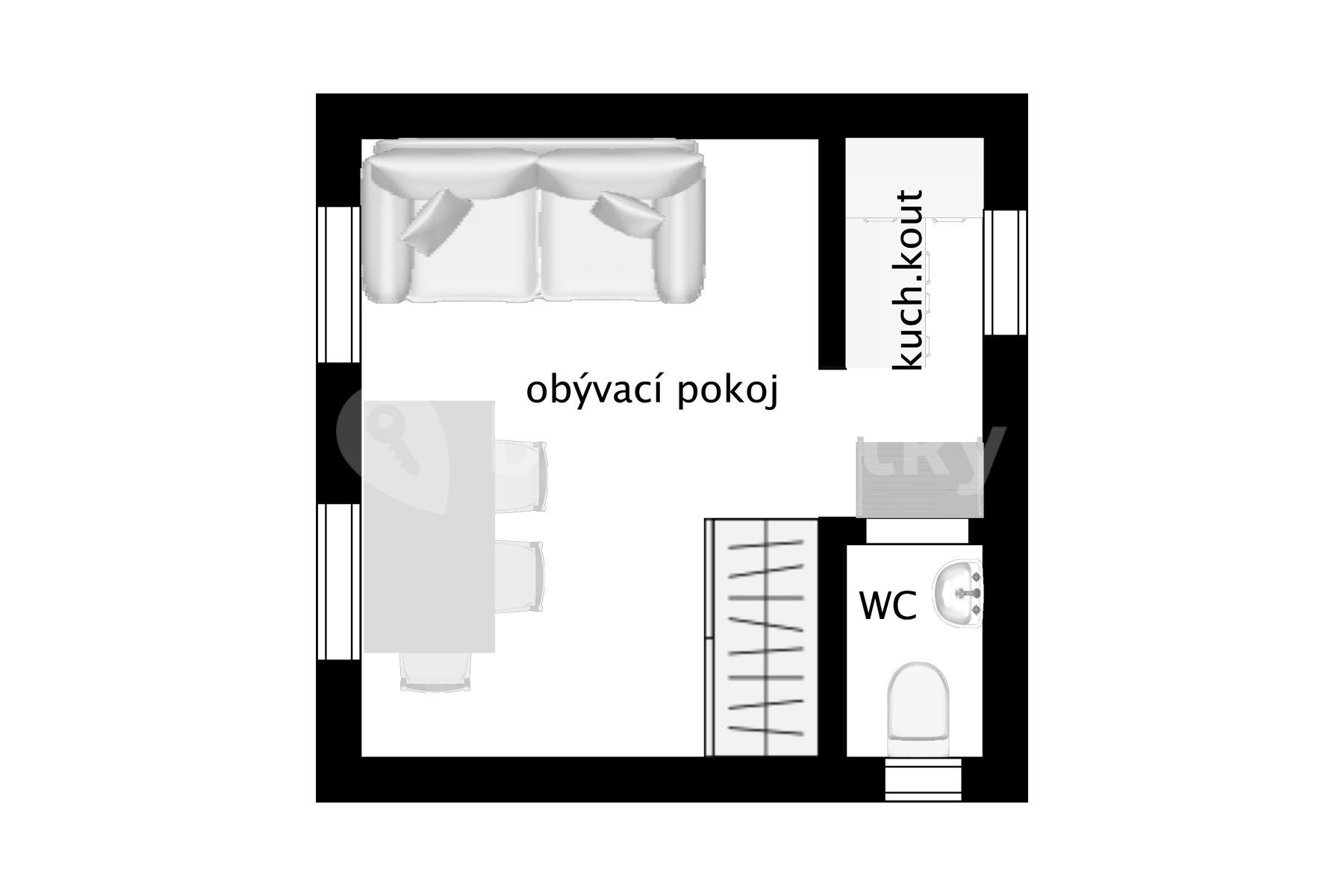 Prodej chaty, chalupy 16 m², pozemek 591 m², Krhanice, Krhanice, Středočeský kraj