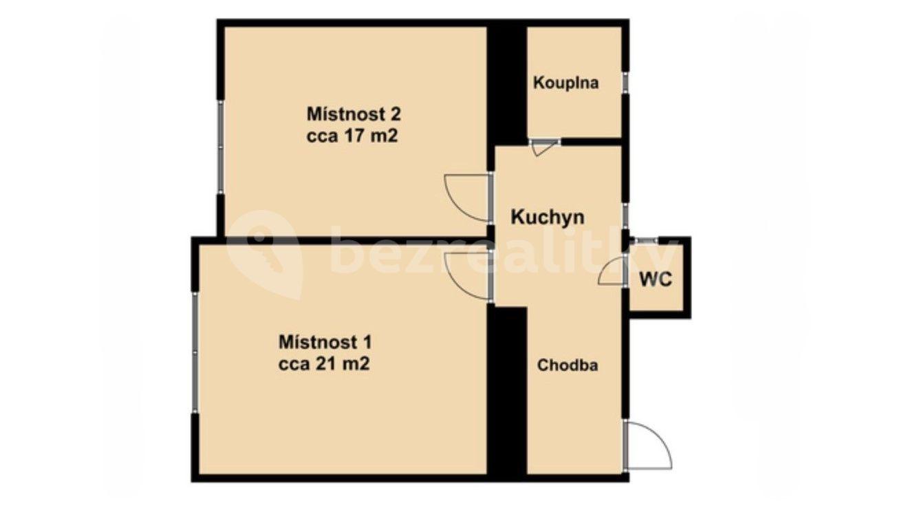 Pronájem bytu 2+1 56 m², Basilejské náměstí, Praha, Praha