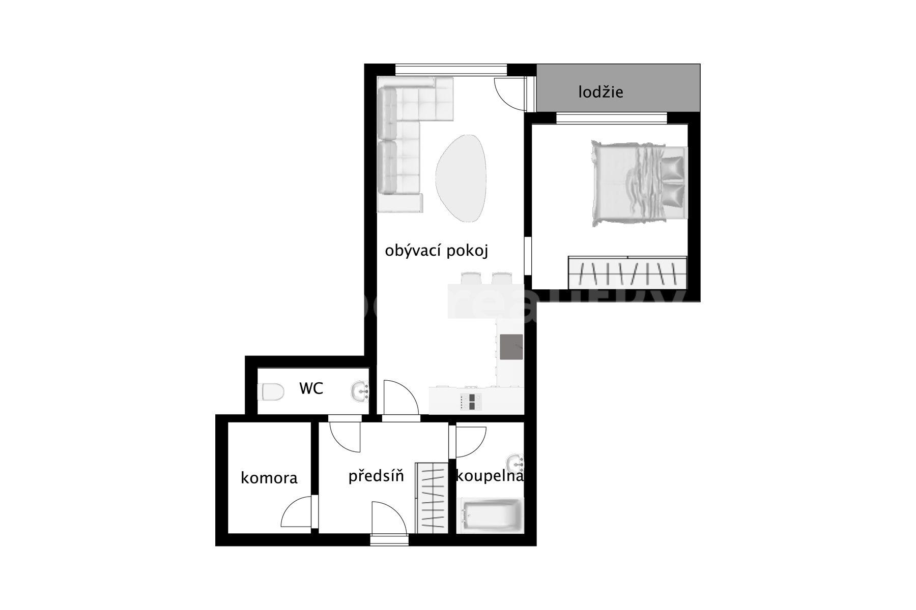 Prodej bytu 2+kk 58 m², Choceradská, Praha, Praha