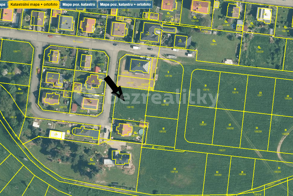 Prodej pozemku 912 m², Mirovice, Jihočeský kraj