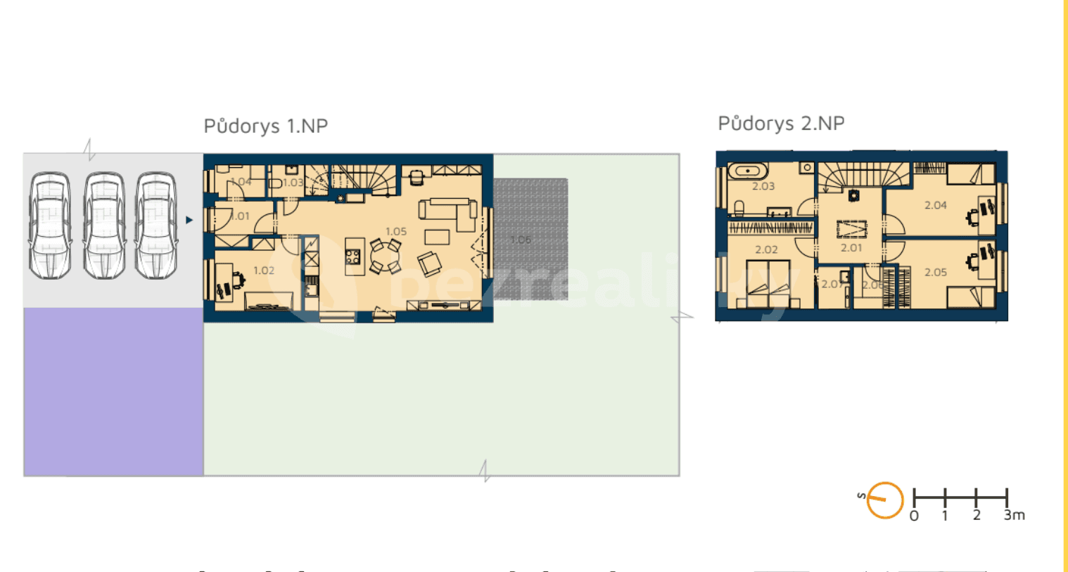 Prodej domu 131 m², pozemek 416 m², Tuřany, Středočeský kraj