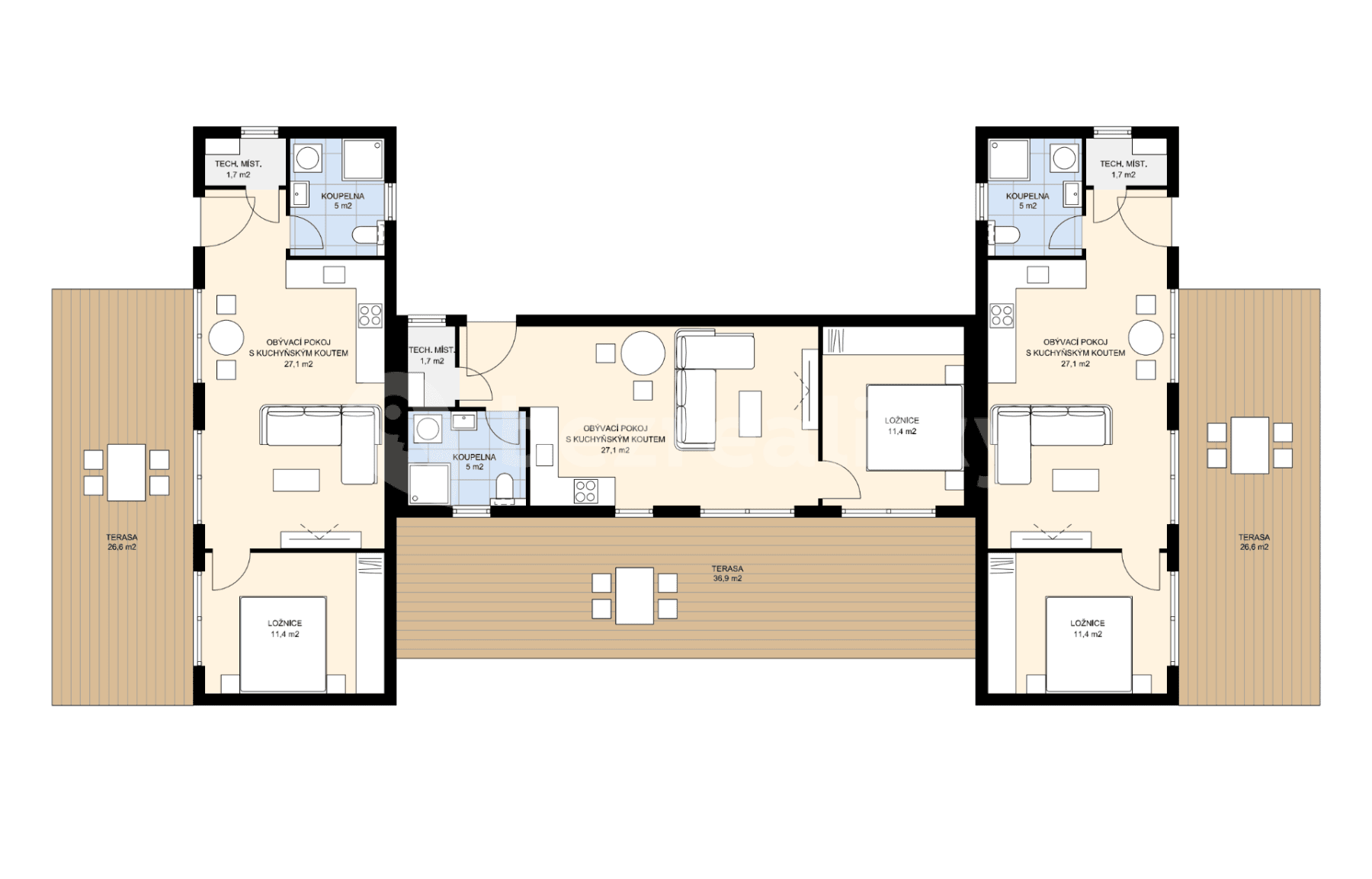 Prodej domu 46 m², pozemek 181 m², 11411, Libomyšl, Středočeský kraj