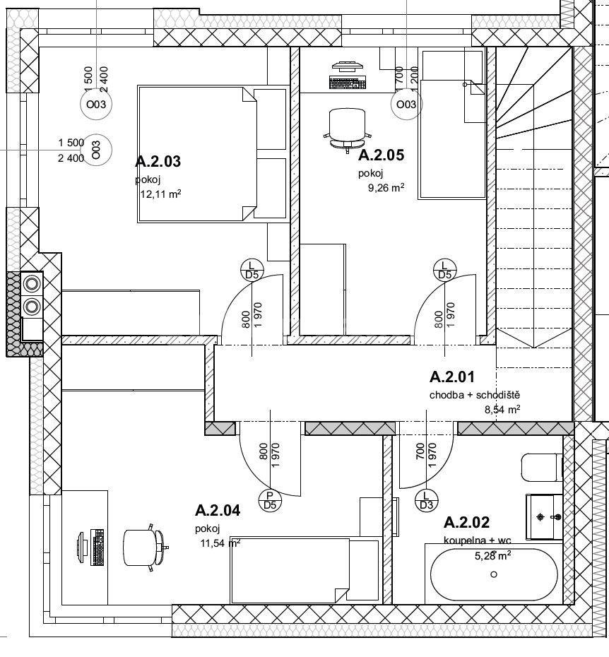 Prodej domu 92 m², pozemek 375 m², Šámalova, Horoušany, Středočeský kraj