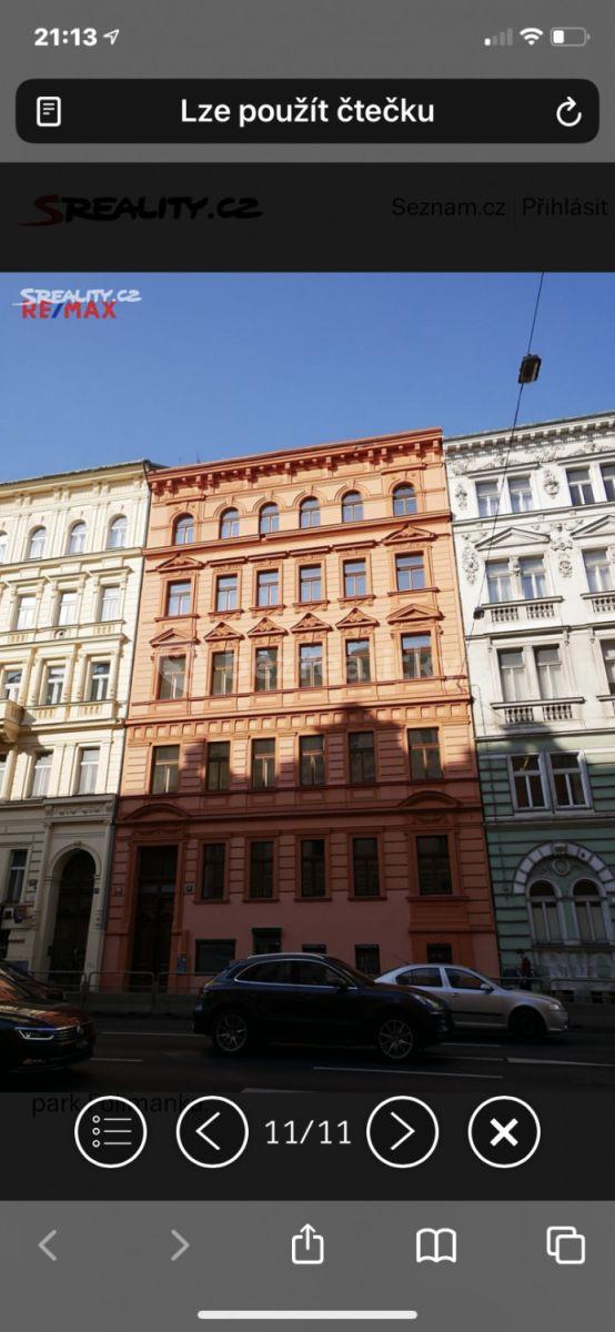 Pronájem bytu 2+kk 45 m², Legerova, Praha, Praha