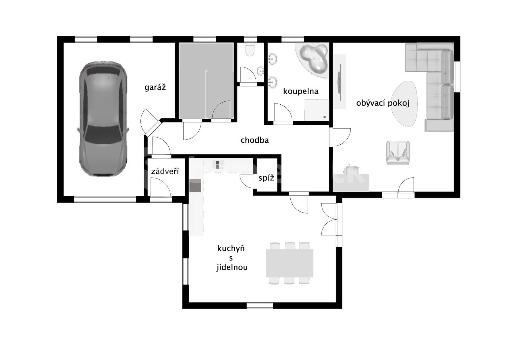 Prodej domu 247 m², pozemek 776 m², Srbsko, Srbsko, Středočeský kraj