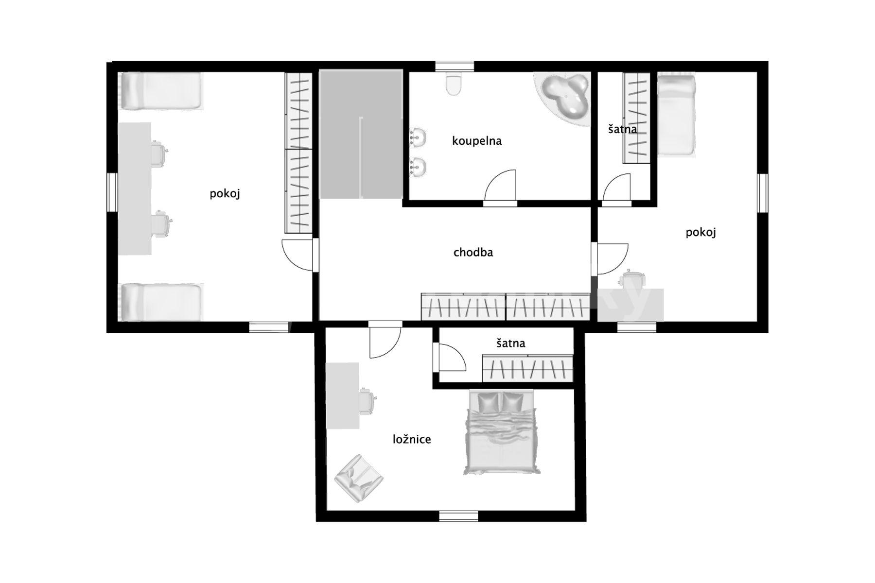 Prodej domu 247 m², pozemek 776 m², Srbsko, Srbsko, Středočeský kraj