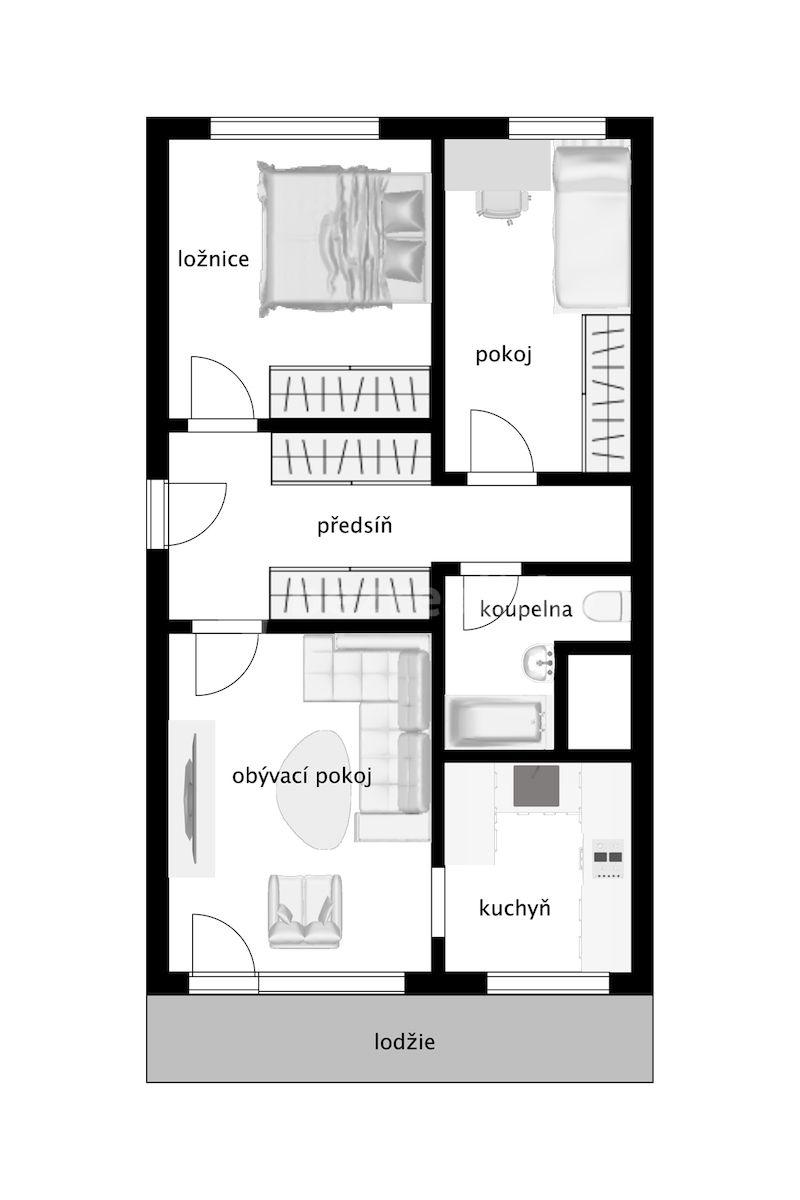 Prodej bytu 3+kk 69 m², Murgašova, Praha, Praha