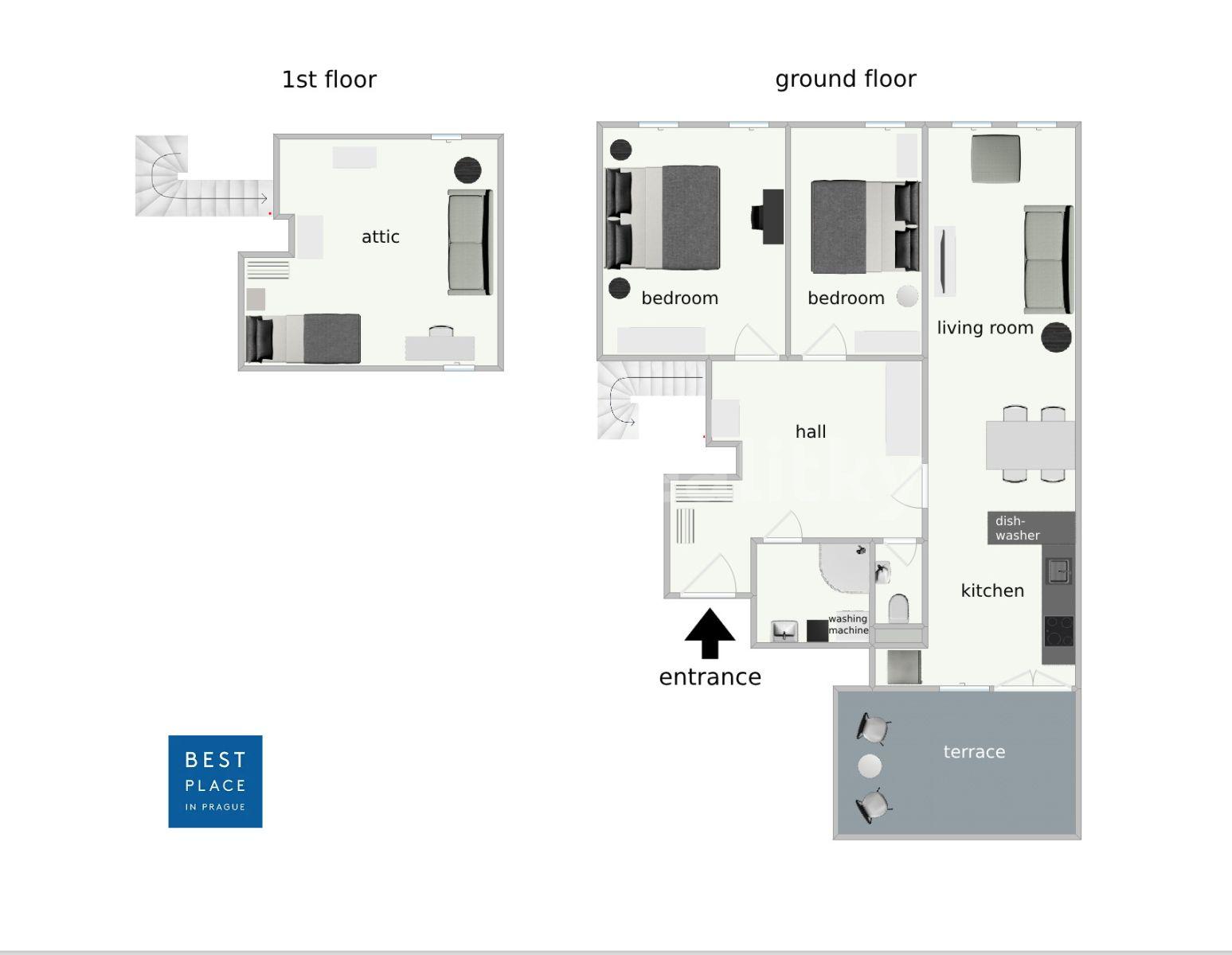 Pronájem bytu 4+1 93 m², Blanická, Praha, Praha