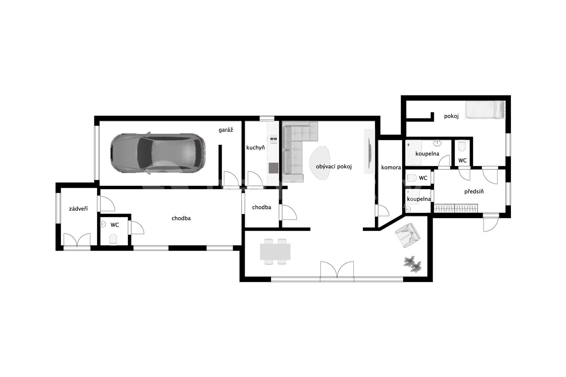 Prodej domu 239 m², pozemek 897 m², Domkovská, Praha, Praha