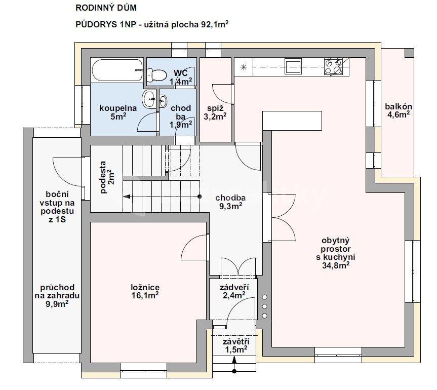 Prodej domu 173 m², pozemek 1.023 m², Hluboké Mašůvky, Jihomoravský kraj