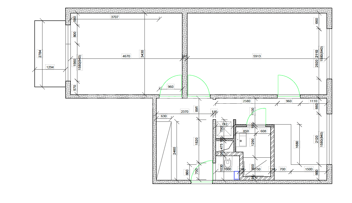 Pronájem bytu 2+1 65 m², Buchenwaldská, Karlovy Vary, Karlovarský kraj