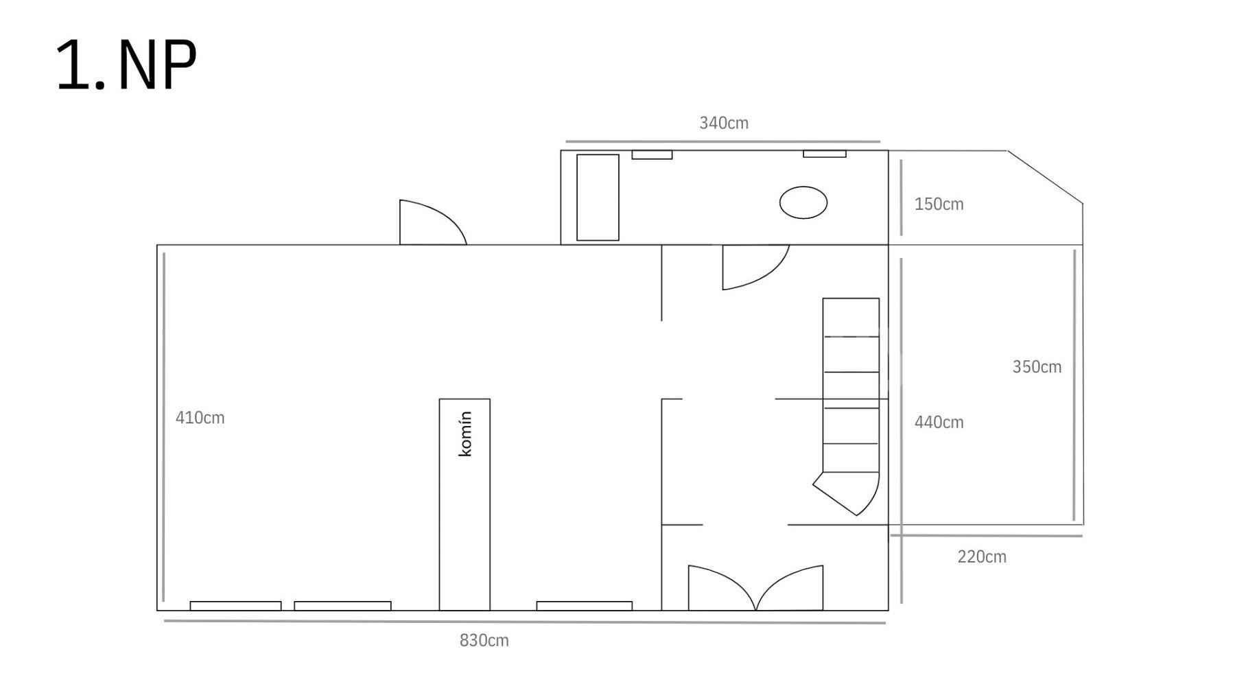 Prodej chaty, chalupy 100 m², pozemek 447 m², Zlatá, Rataje nad Sázavou, Středočeský kraj