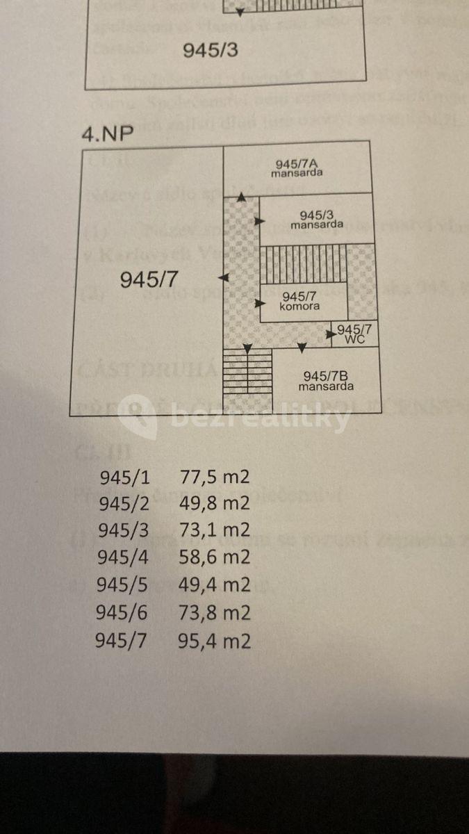 Prodej bytu 3+kk 95 m², Moskevská, Karlovy Vary, Karlovarský kraj