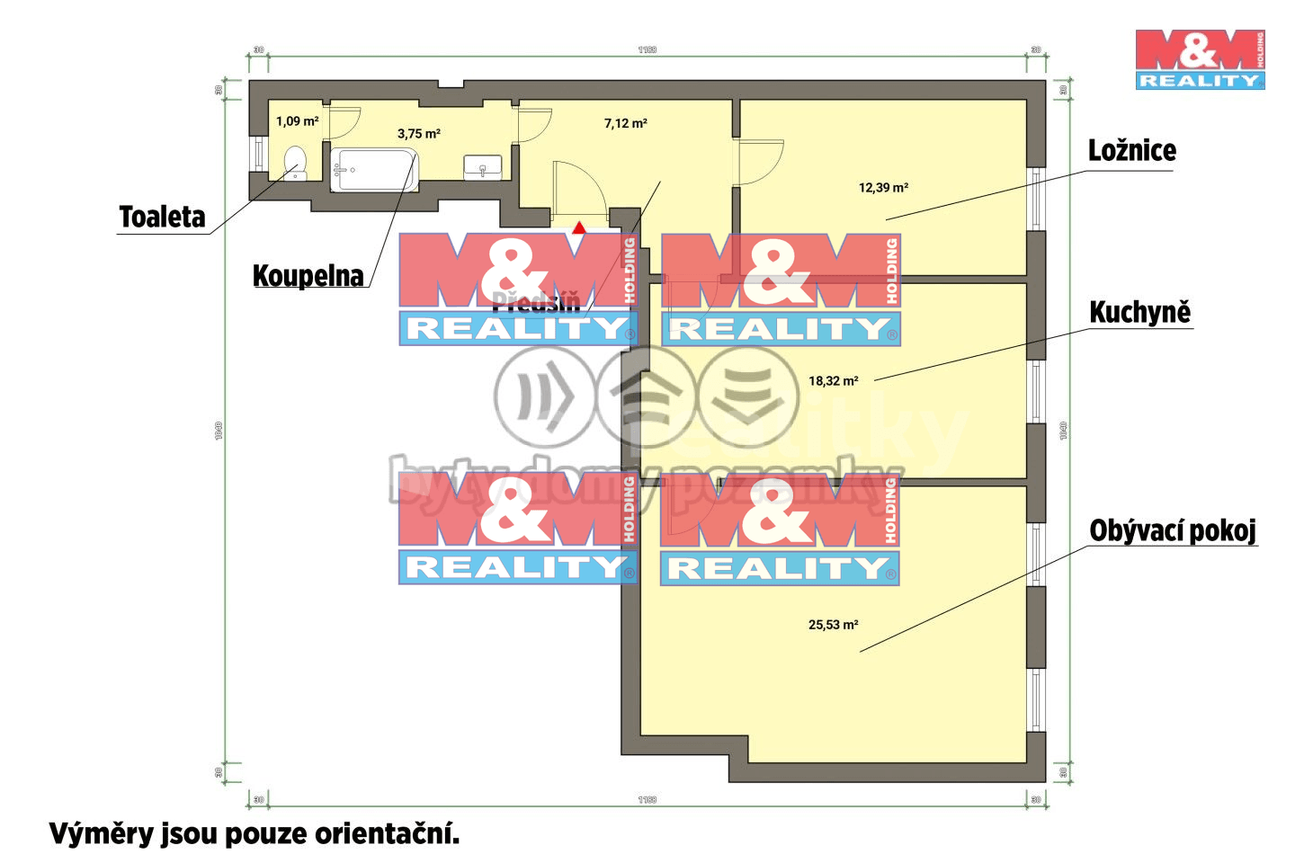 Prodej bytu 2+1 68 m², Lidická, Mariánské Lázně, Karlovarský kraj