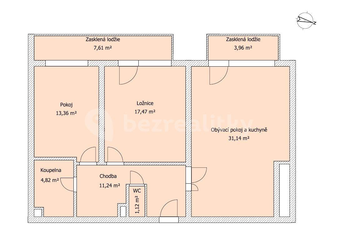 Prodej bytu 3+kk 92 m², Lipovská, Praha, Praha