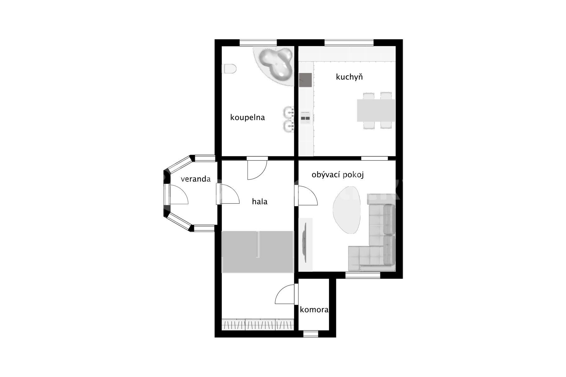 Prodej domu 350 m², pozemek 687 m², Hora Svatého Šebestiána, Hora Svatého Šebestiána, Ústecký kraj