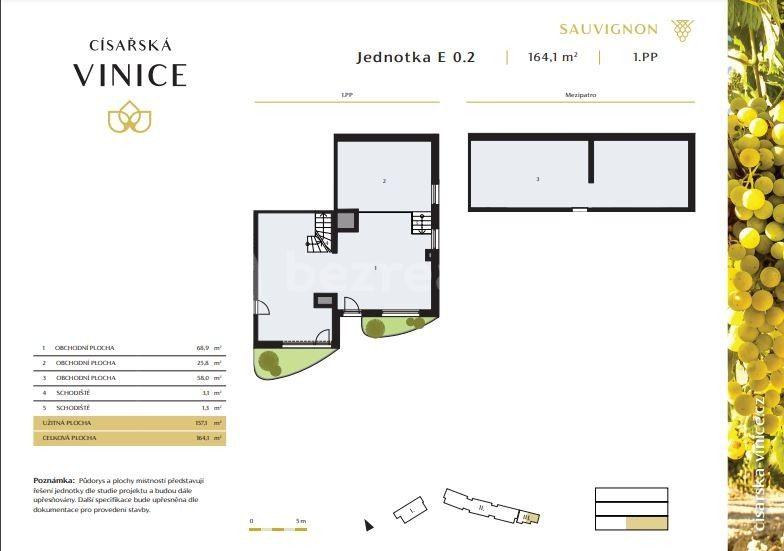 Prodej nebytového prostoru 166 m², Podbělohorská, Praha, Praha