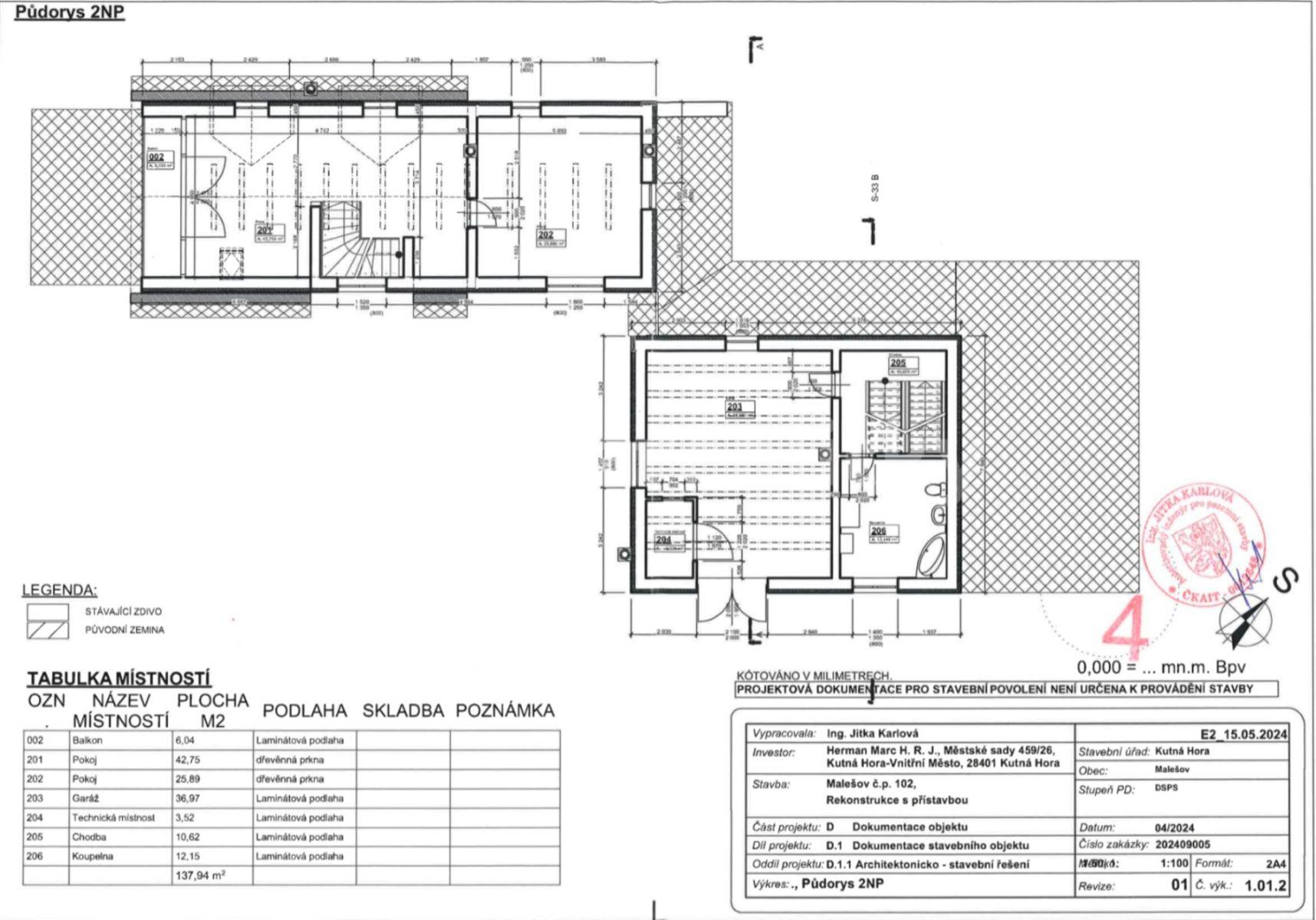 Prodej domu 456 m², pozemek 1.267 m², Malešov, Středočeský kraj