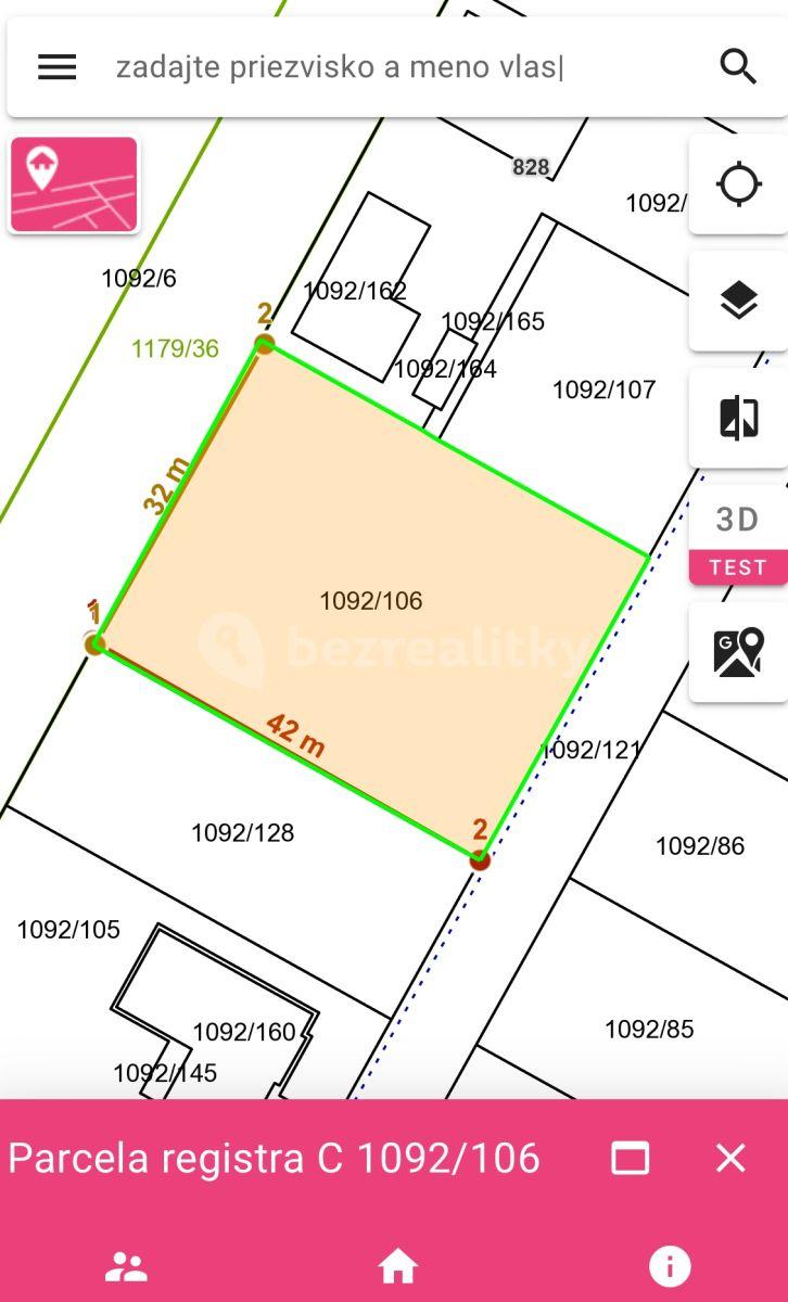 Prodej pozemku 1.356 m², Široké, Prešovský kraj