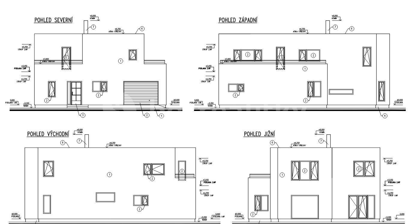 Prodej pozemku 1.040 m², Pod Kapličkou, Předboj, Středočeský kraj