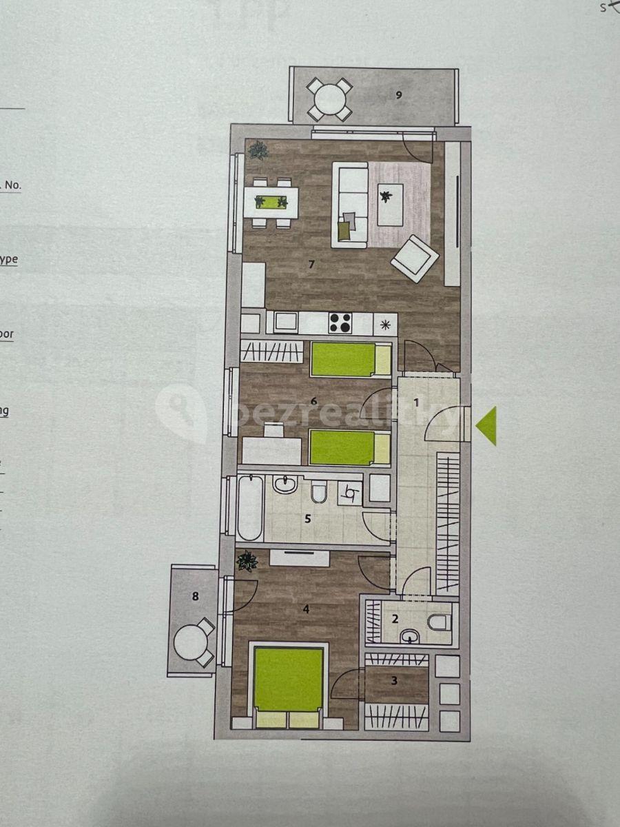 Prodej bytu 3+kk 96 m², T. G. Masaryka, Horoměřice, Středočeský kraj