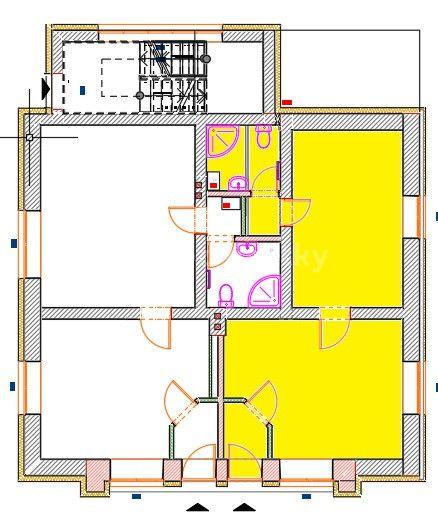 Pronájem bytu 1+1 45 m², Božanovská, Praha, Praha