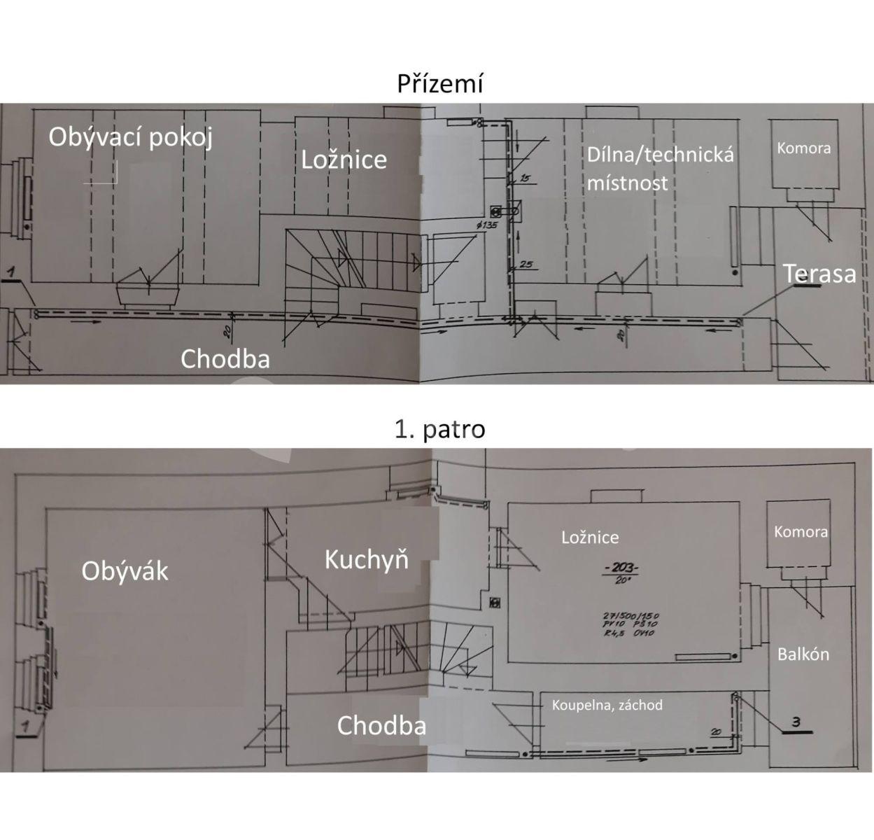 Prodej domu 134 m², pozemek 214 m², Česká, Louny, Ústecký kraj