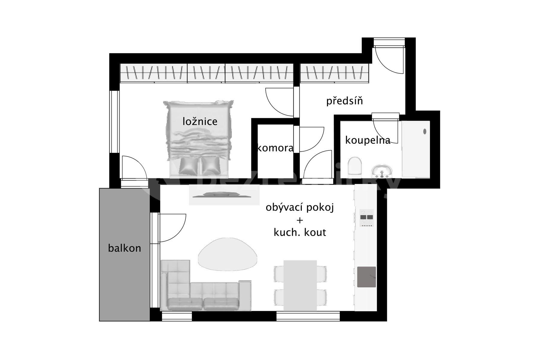 Prodej bytu 2+kk 58 m², Klapálkova, Praha, Praha