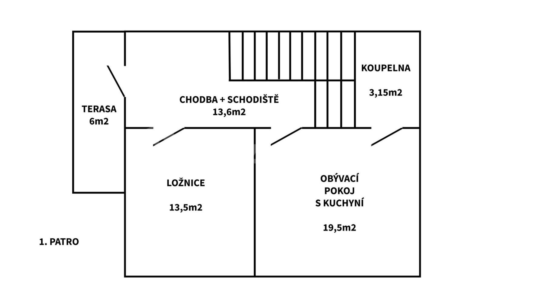 Prodej domu 102 m², pozemek 200 m², Jestřebí, Olomoucký kraj