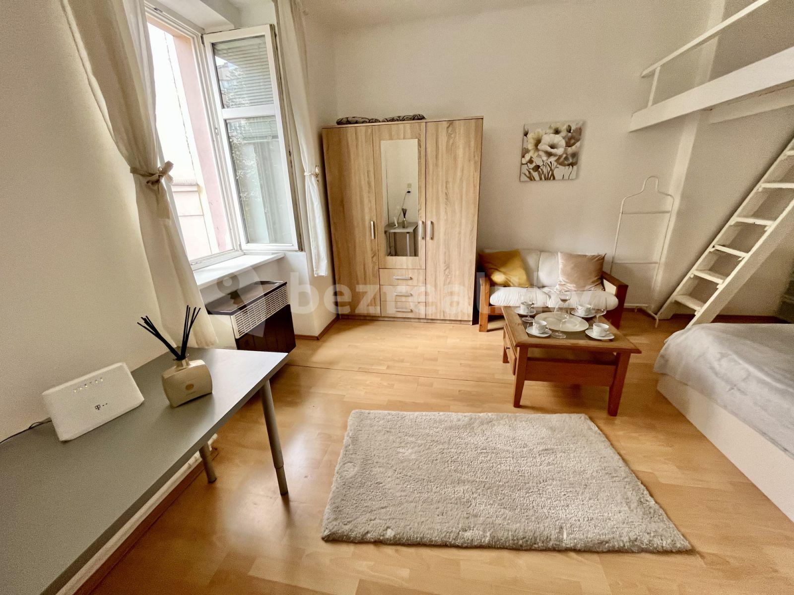 Pronájem bytu 1+1 38 m², U Parního mlýna, Praha, Praha