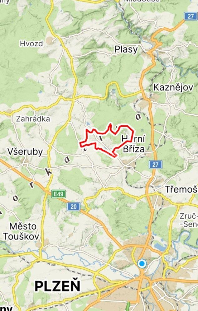 Prodej pozemku 1.080 m², Trnová, Plzeňský kraj