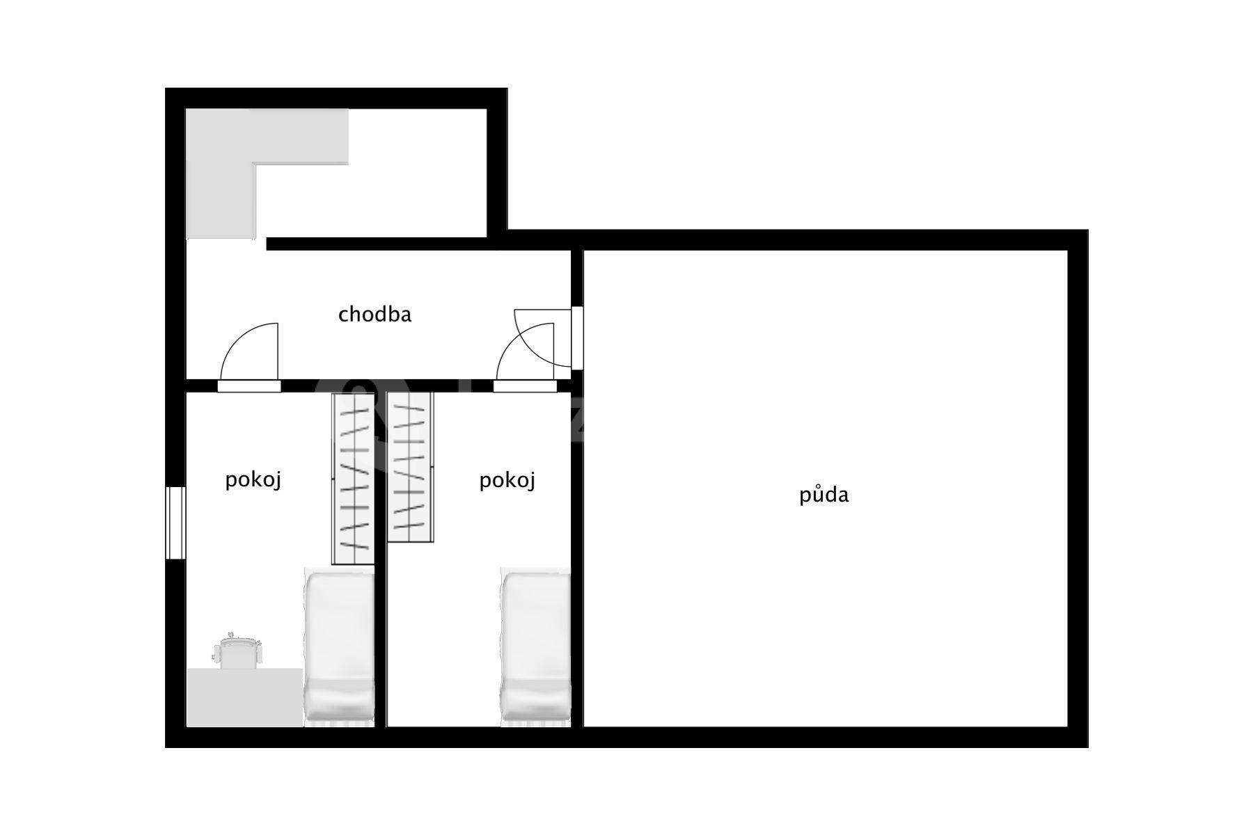 Prodej domu 100 m², pozemek 224 m², Pohorská, Kaplice, Jihočeský kraj