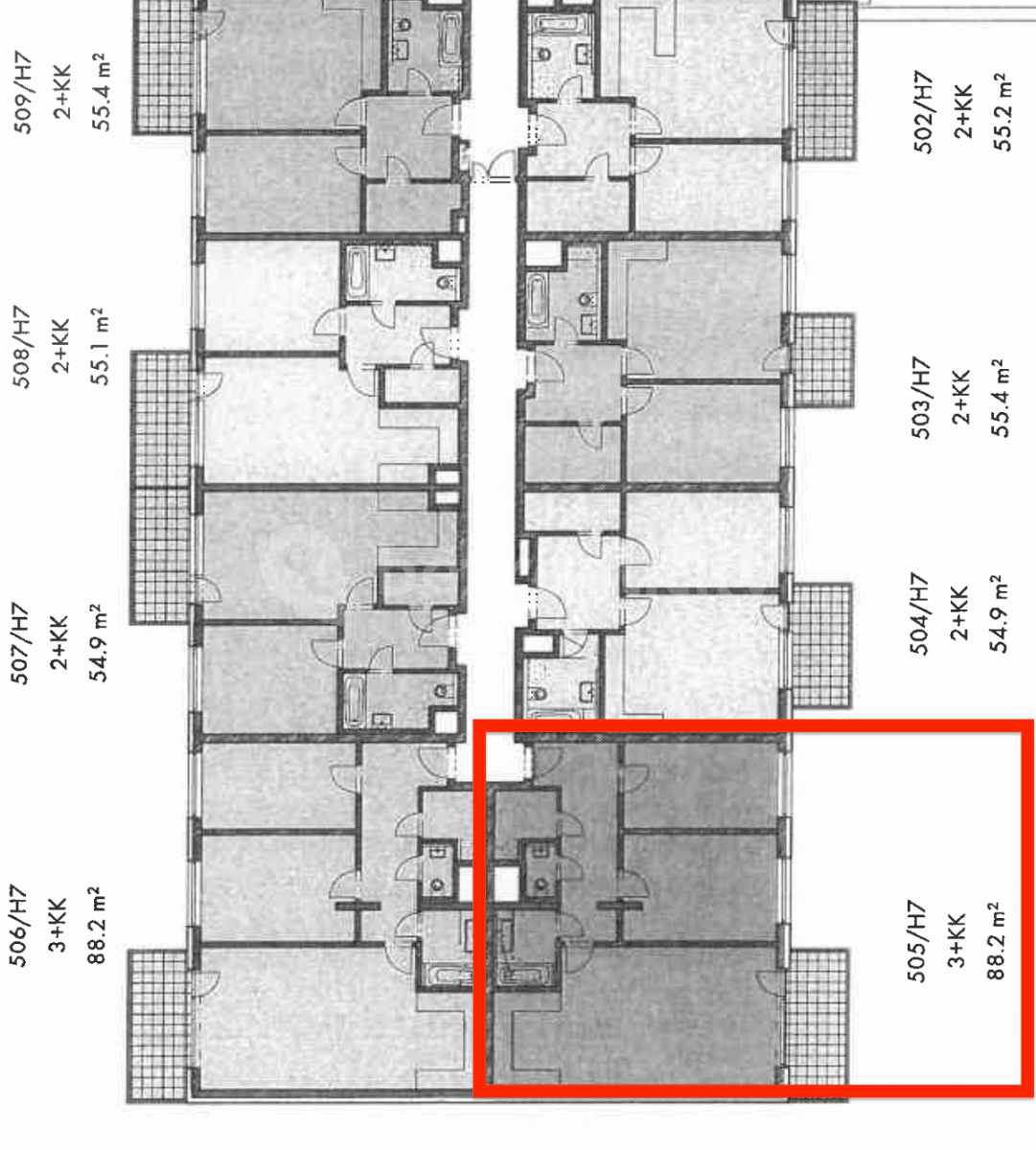 Prodej bytu 3+kk 96 m², Kardausova, Praha, Praha