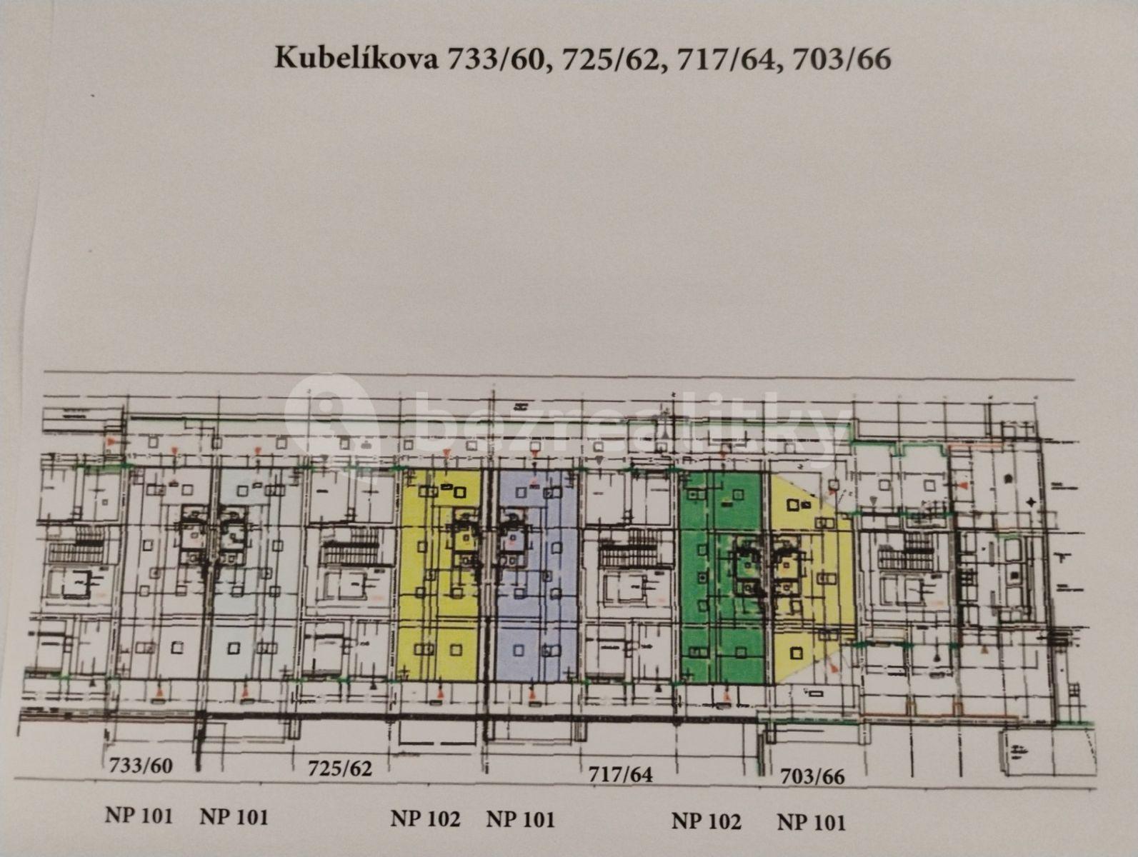 Pronájem nebytového prostoru 68 m², Kubelíkova, Praha, Praha