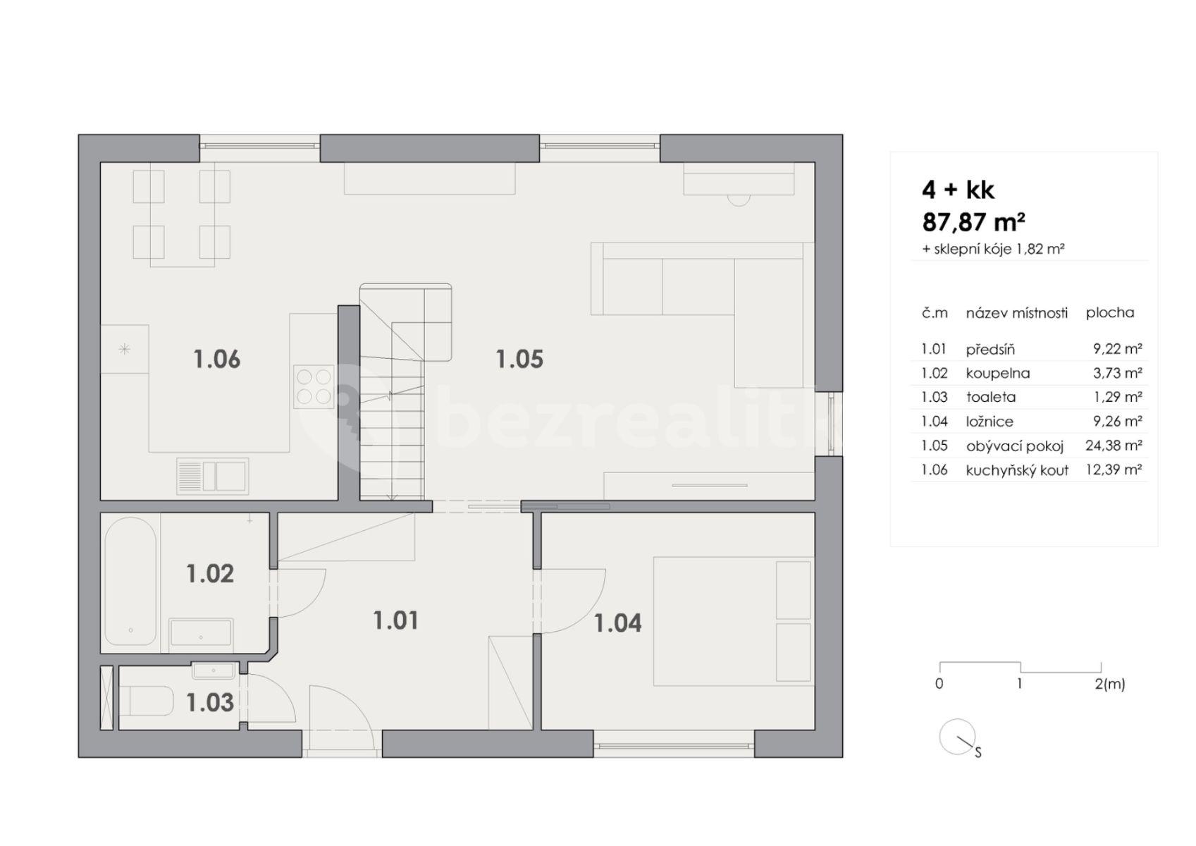 Prodej bytu 4+kk 87 m², Pod Homolkou, Beroun, Středočeský kraj