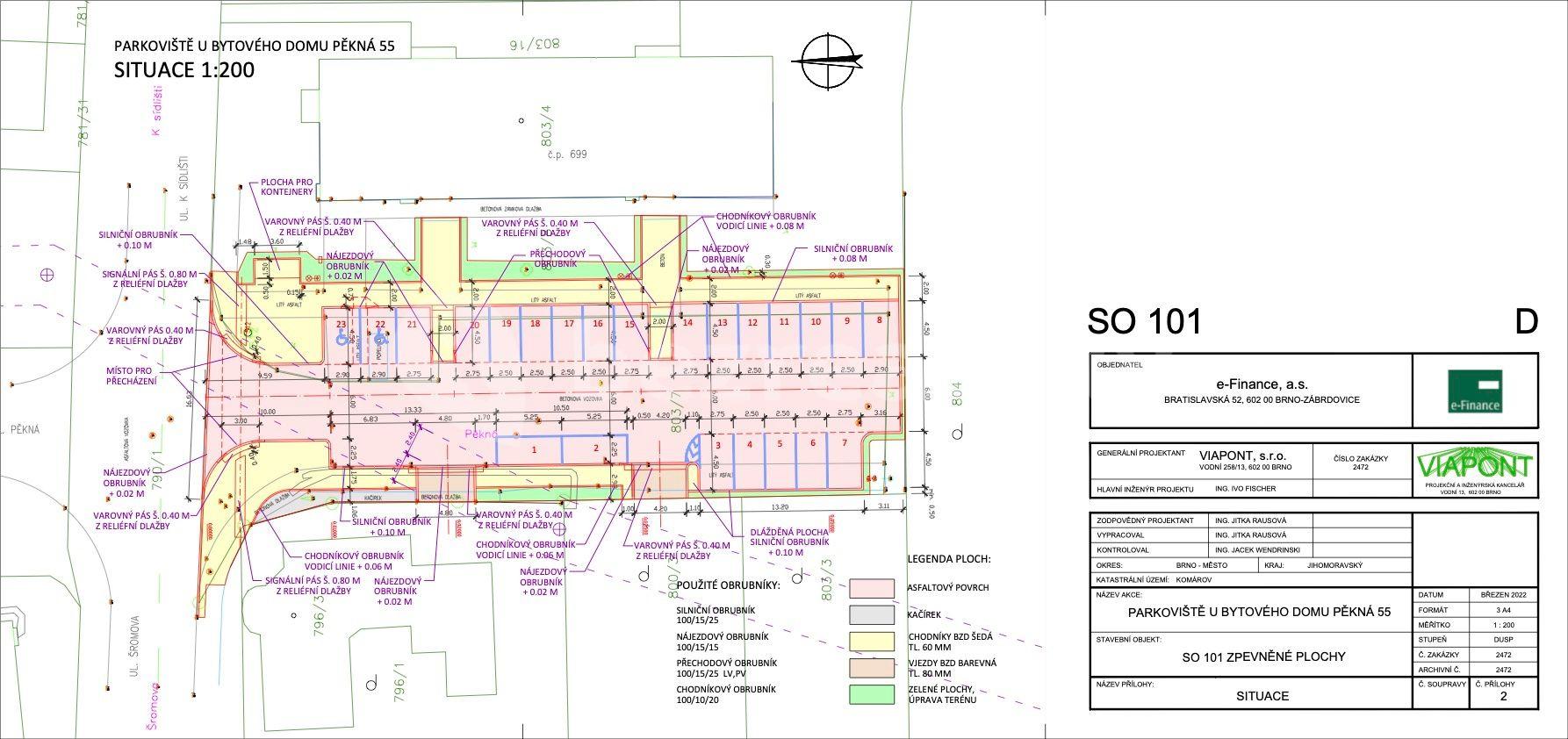 Prodej pozemku 12 m², Pěkná, Brno, Jihomoravský kraj