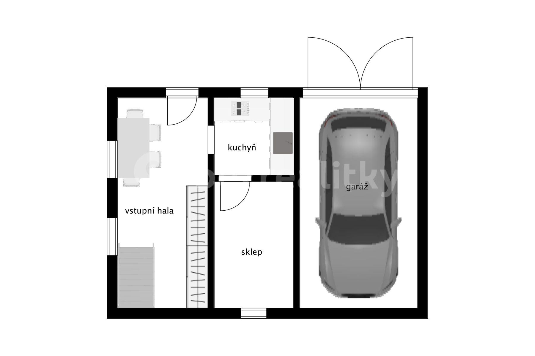 Prodej chaty, chalupy 72 m², pozemek 388 m², Osadní, Babice, Středočeský kraj