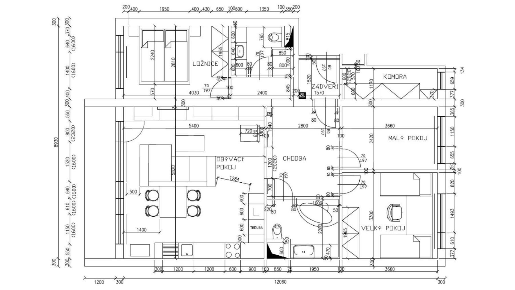 Prodej bytu 4+kk 98 m², Lýskova, Praha, Praha