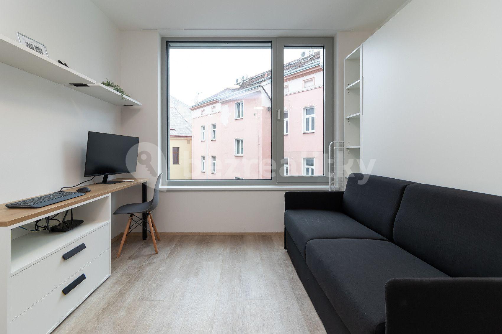 Pronájem bytu 1+kk 20 m², Plzeňská, Praha, Praha