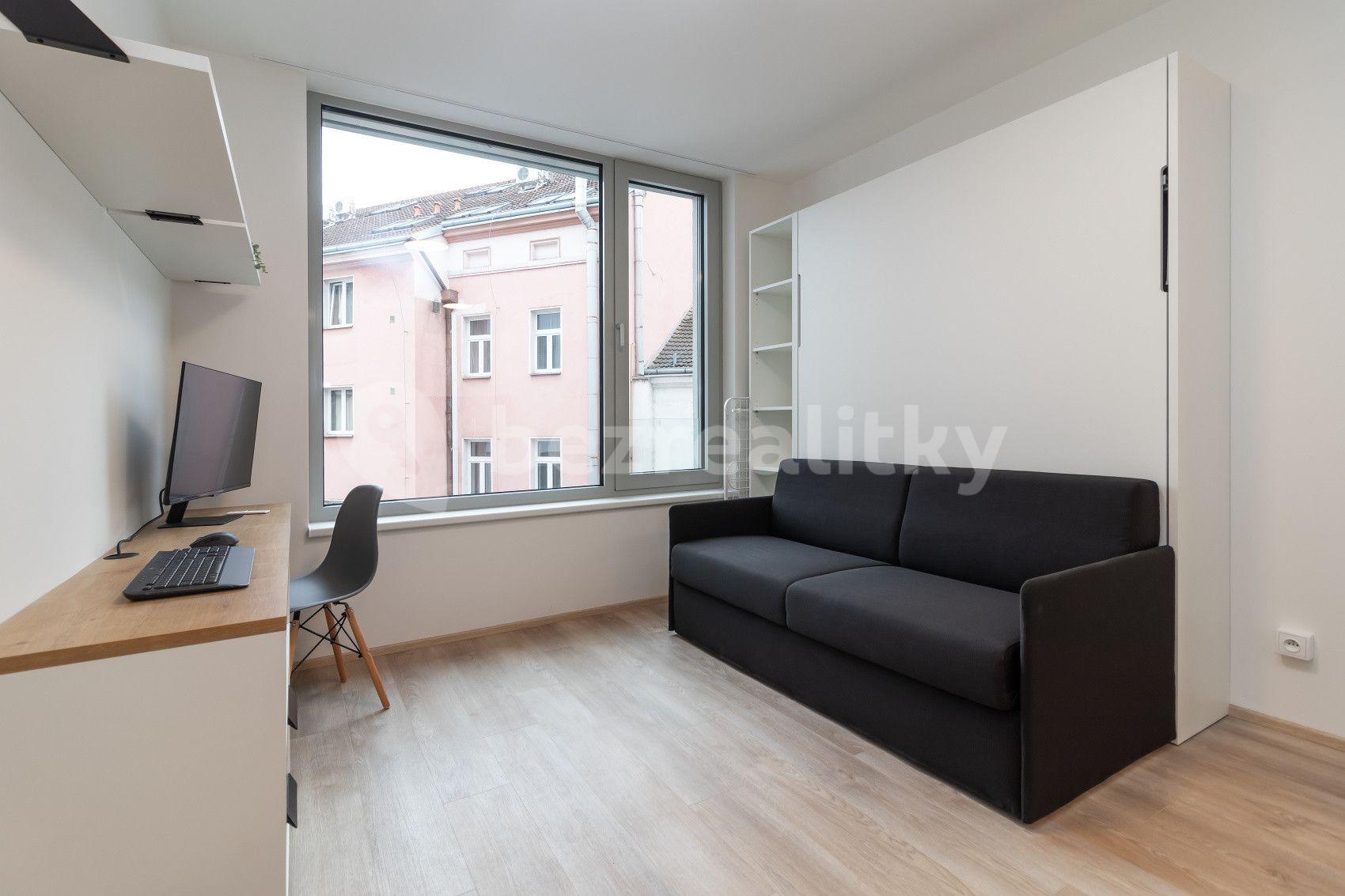 Pronájem bytu 1+kk 20 m², Plzeňská, Praha, Praha