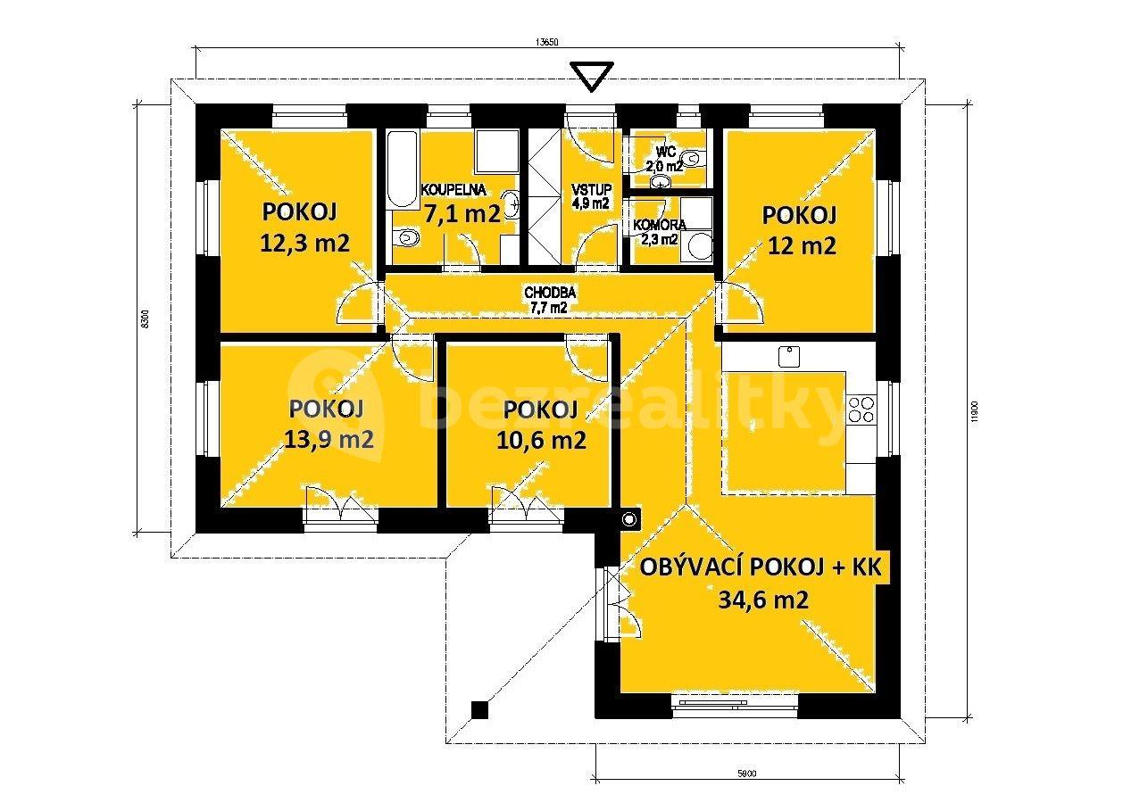 Prodej domu 107 m², pozemek 802 m², Neuměřice, Středočeský kraj