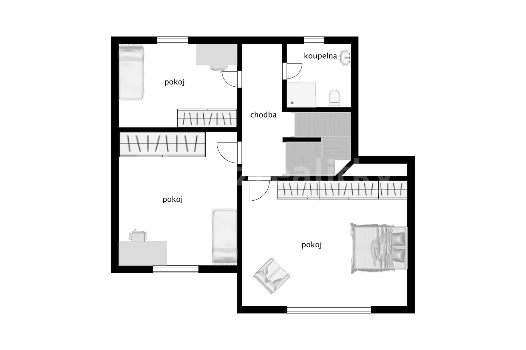 Prodej domu 200 m², pozemek 663 m², Jilmová, Praha, Praha