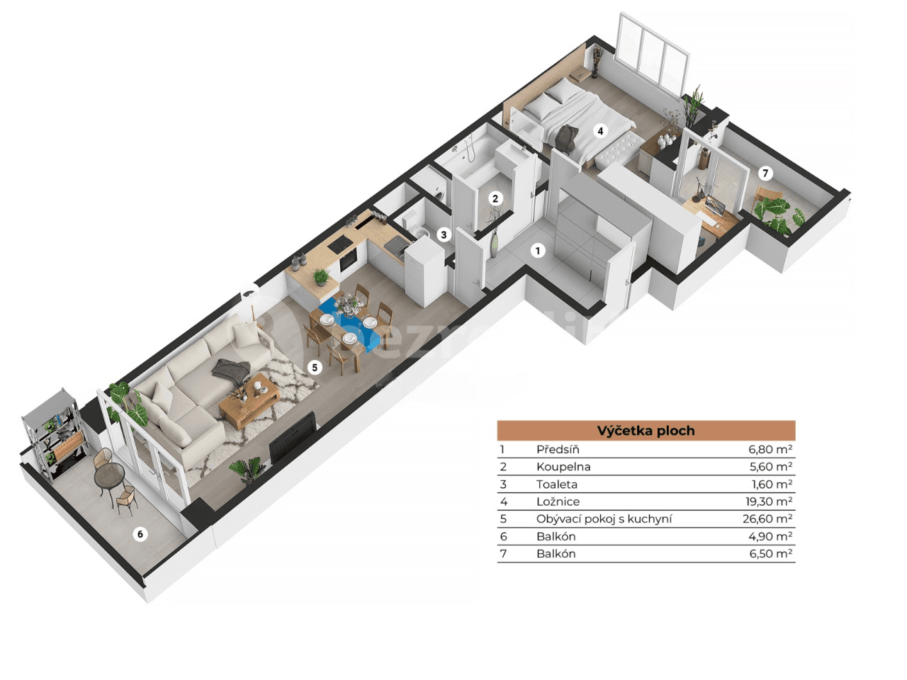 Prodej bytu 2+kk 74 m², Petrohradská, Praha, Praha