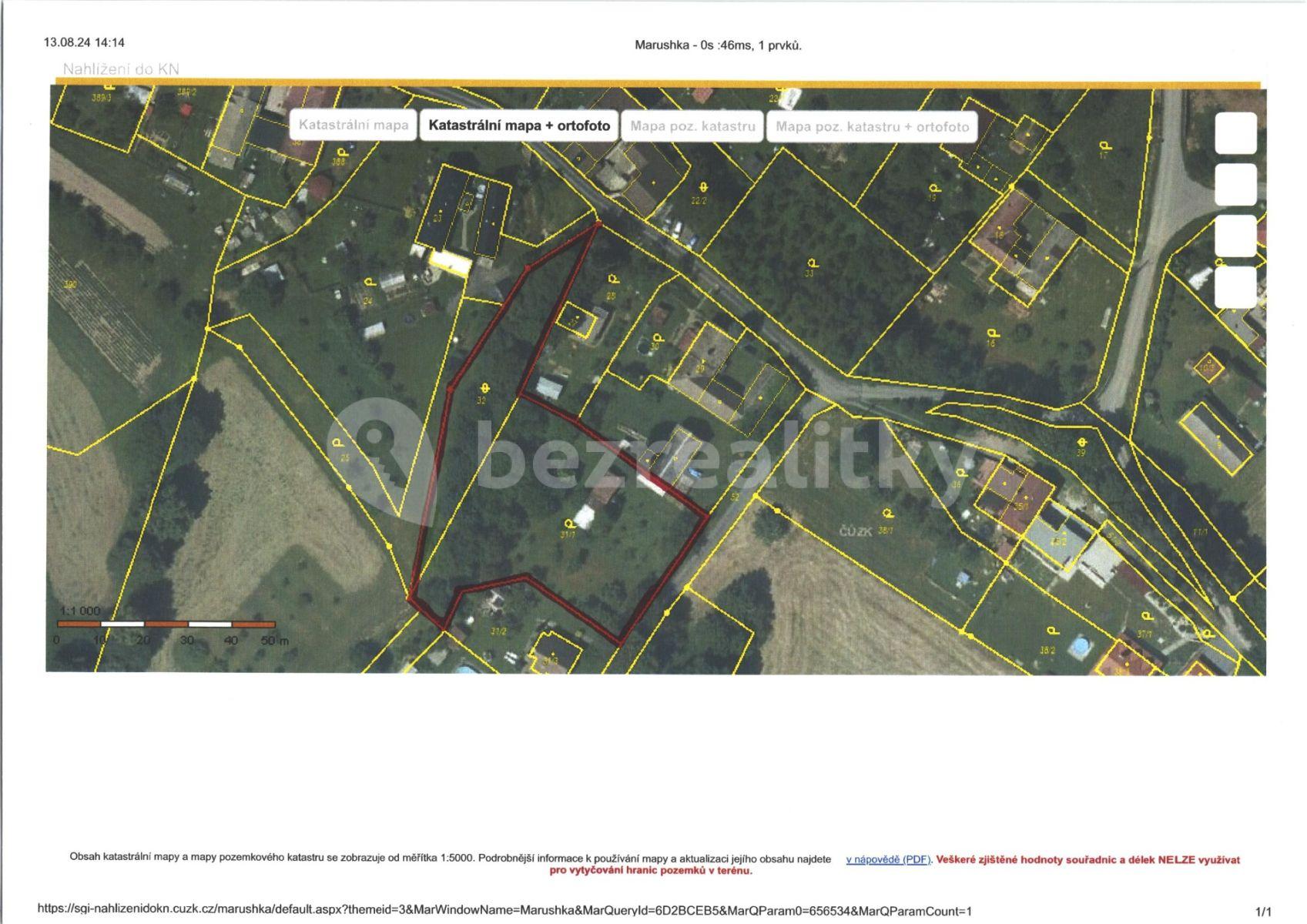 Prodej pozemku 3.143 m², Odry, Moravskoslezský kraj