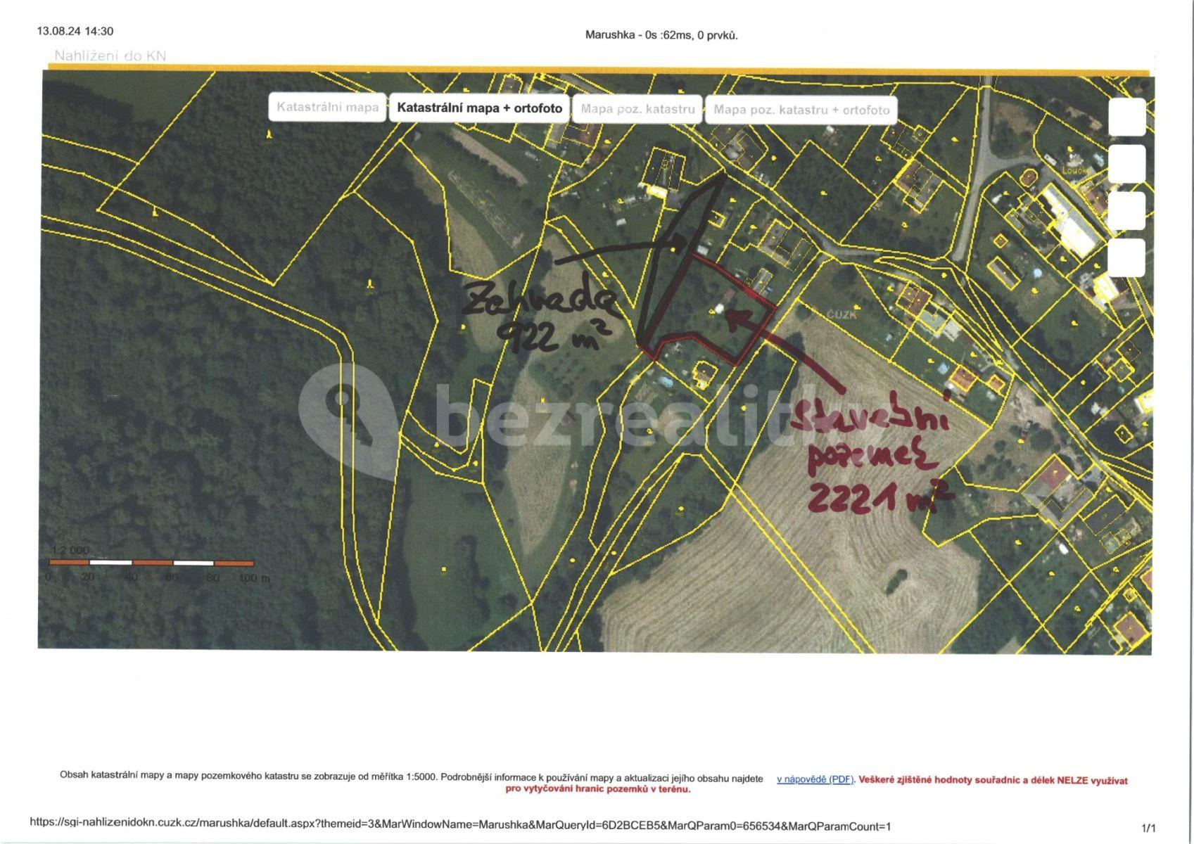 Prodej pozemku 3.143 m², Odry, Moravskoslezský kraj