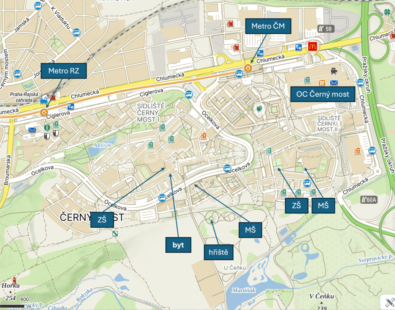 Prodej bytu 3+kk 73 m², Vašátkova, Praha, Praha