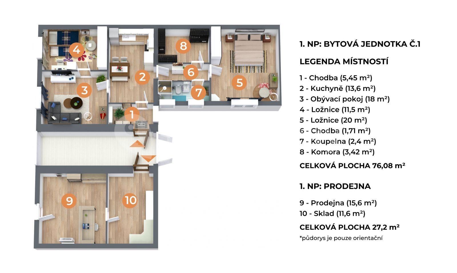 Prodej domu 293 m², pozemek 1.884 m², Lipnická, Hranice, Olomoucký kraj