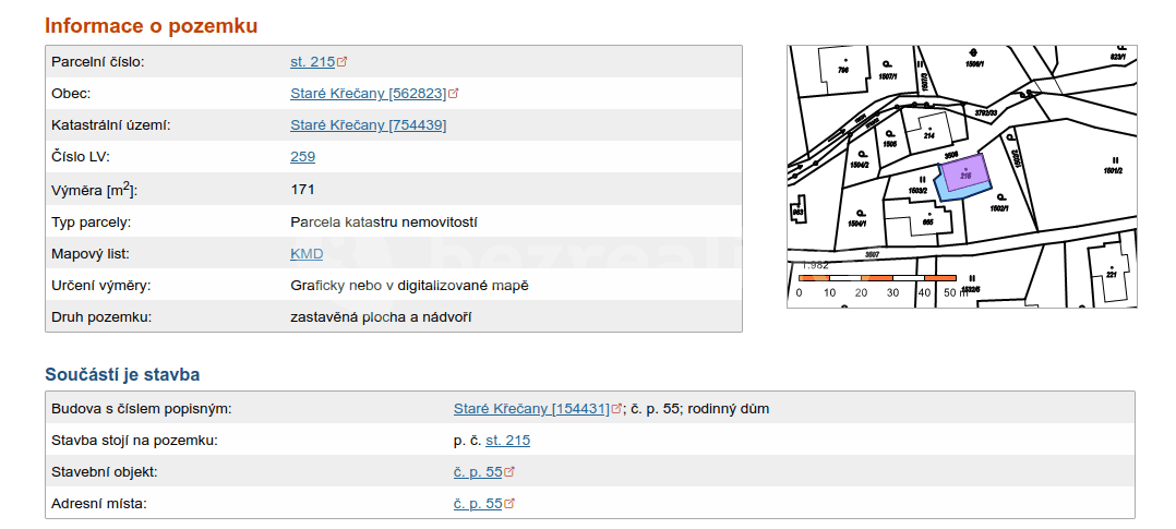 Prodej chaty, chalupy 171 m², pozemek 171 m², Staré Křečany, Ústecký kraj