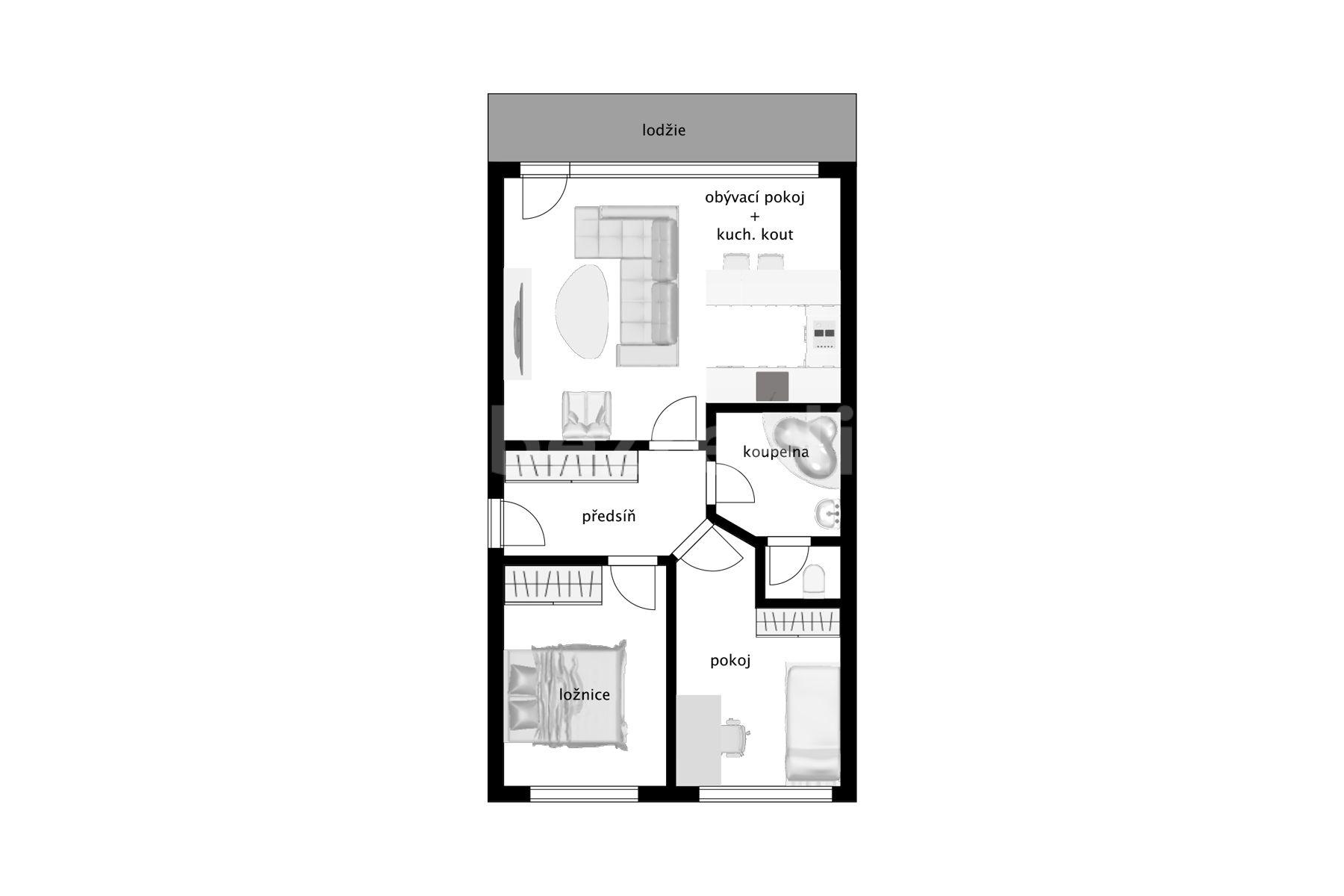 Prodej bytu 3+kk 80 m², Jateční, Praha, Praha