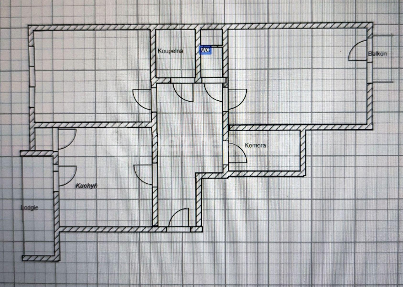 Prodej bytu 2+1 75 m², Gočárova třída, Hradec Králové, Královéhradecký kraj